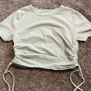 Mint crop top